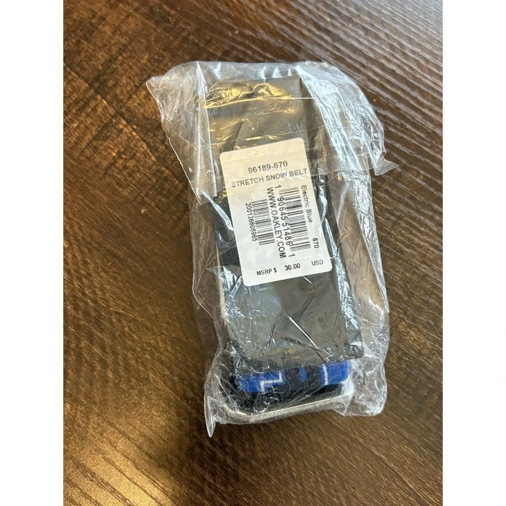 [96189-670] Mens Oakley‎ Stretch Everyday Snow Belt Electric Blue One Size NWT